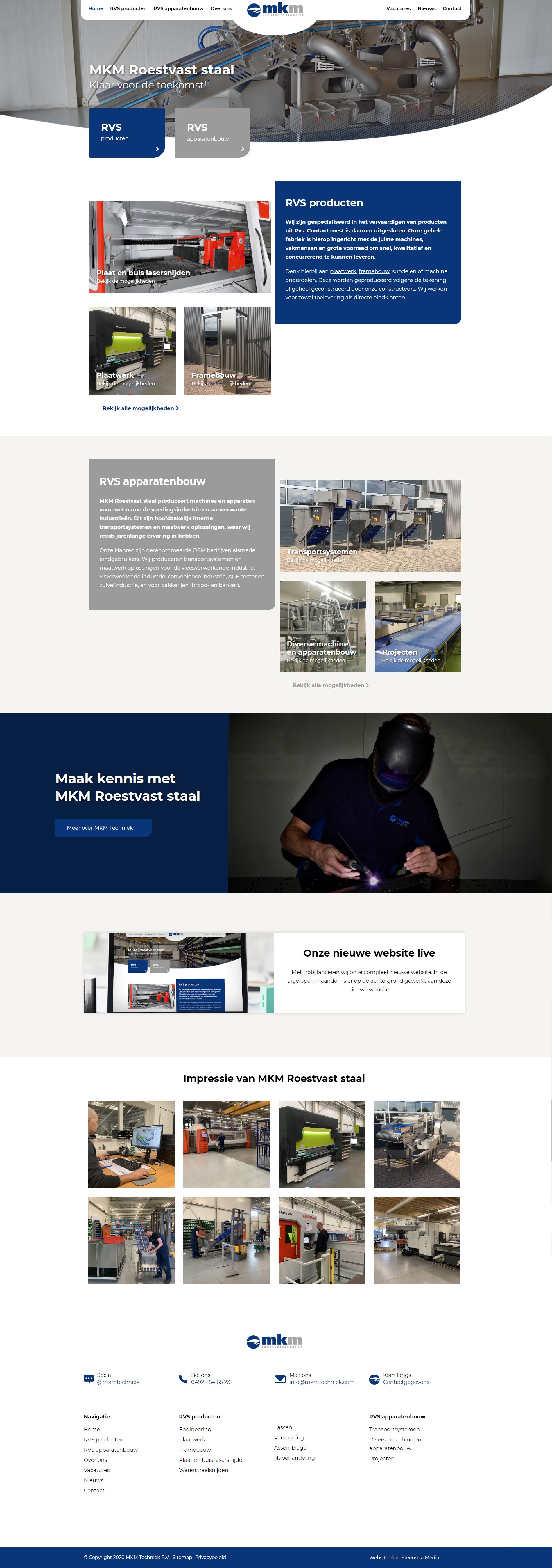 website-MKM Roestvaststaal - Someren