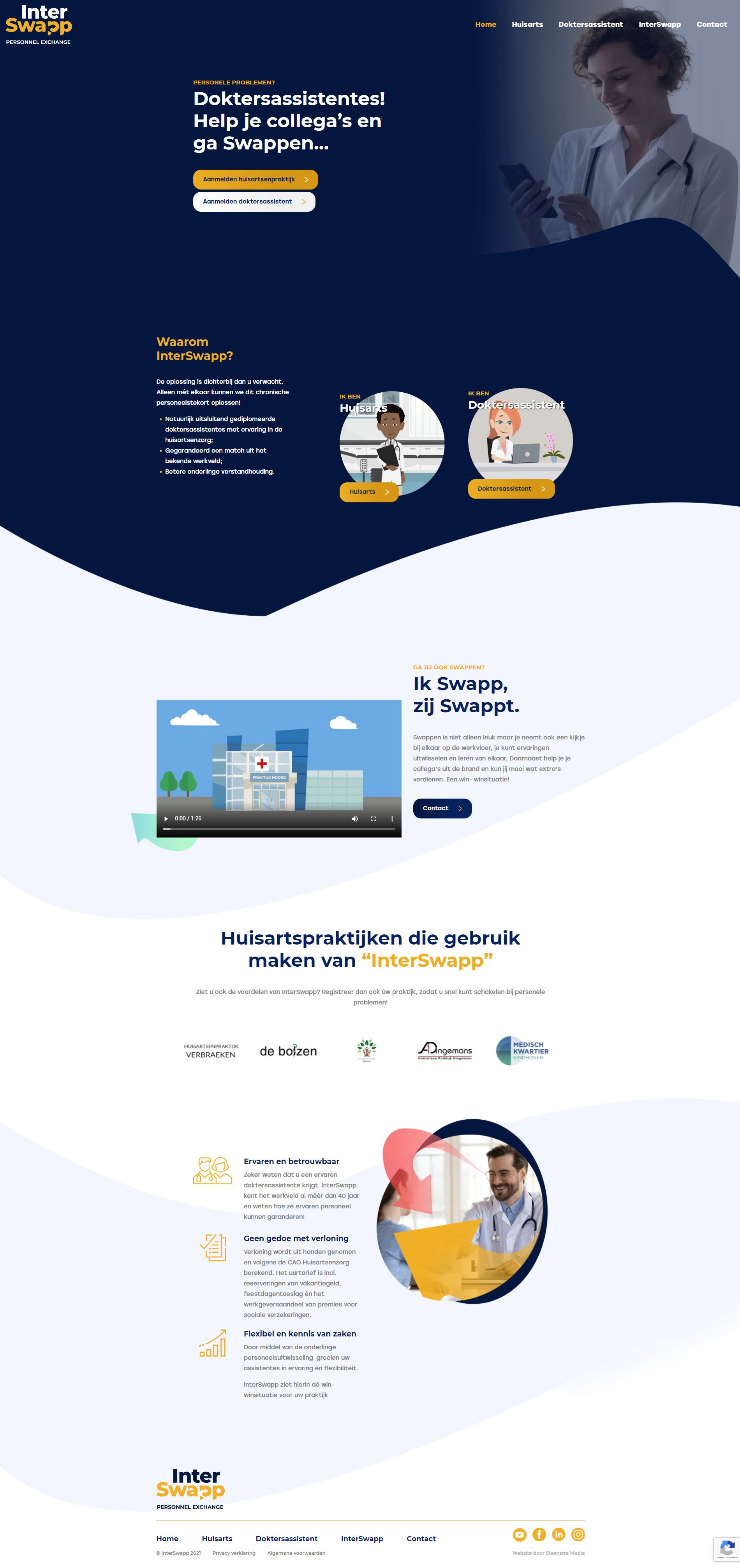 Website InterSwapp - website-laten-maken-beek-en-donk - Steenstra Media