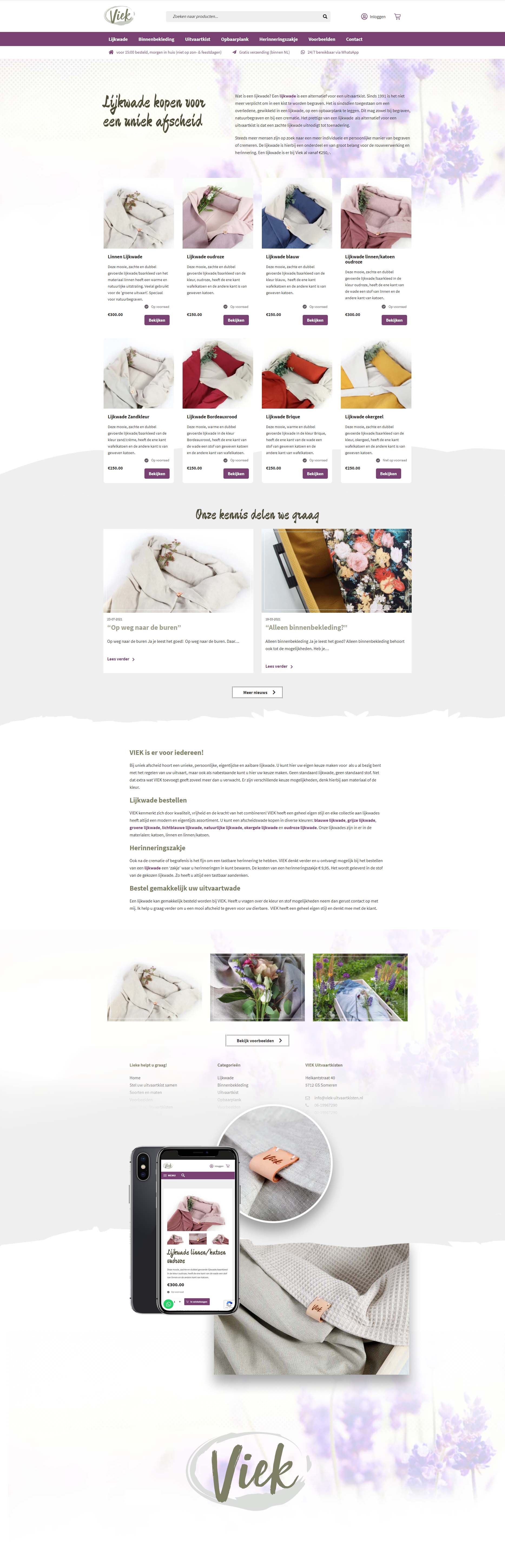 Viek webshop laten maken -Steenstra Media Reclame- en Internetbureau